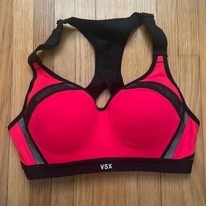 VSX Bright Red Sports Bra 34B